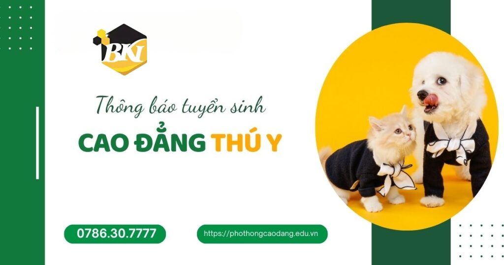 Tuyển sinh cao đẳng thú y