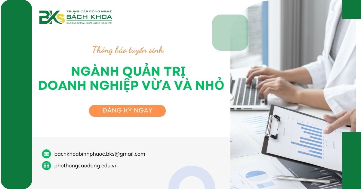 Ngành Quản trị doanh nghiệp vừa và nhỏ