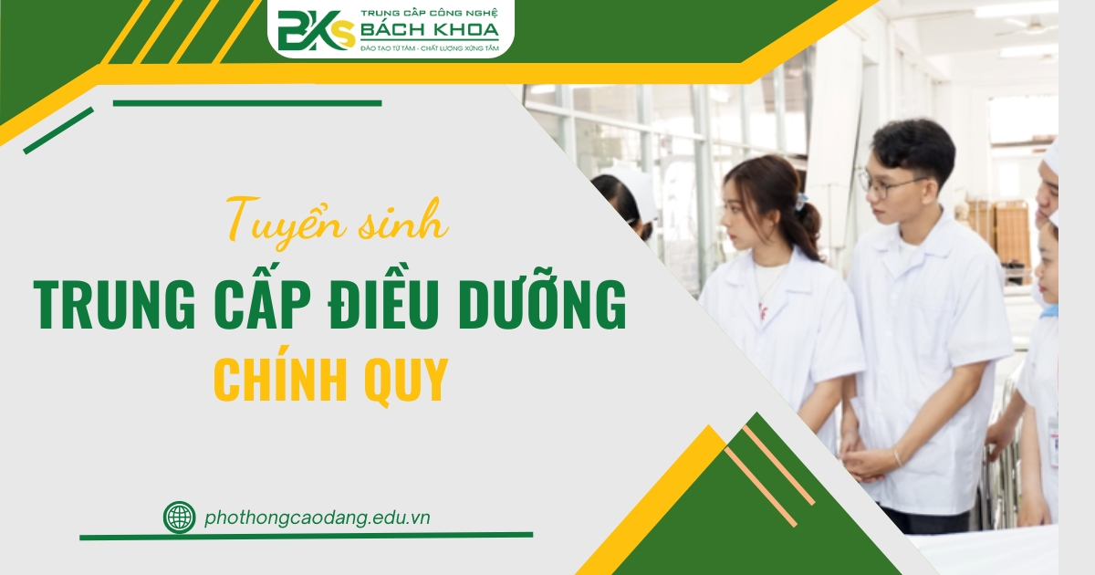 Chương trình học Trung cấp Điều dưỡng Chính quy 17 Trung cấp Điều dưỡng Chính quy
