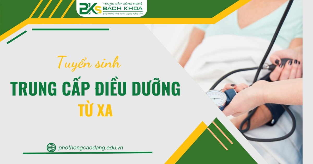Khóa học Trung cấp Điều dưỡng Từ Xa 18 Trung cấp Điều dưỡng Từ xa