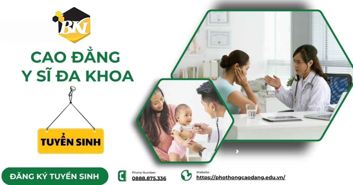 Tuyển sinh cao đẳng y sĩ đa khoa