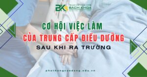 Cơ hội việc làm của Trung cấp Điều dưỡng
