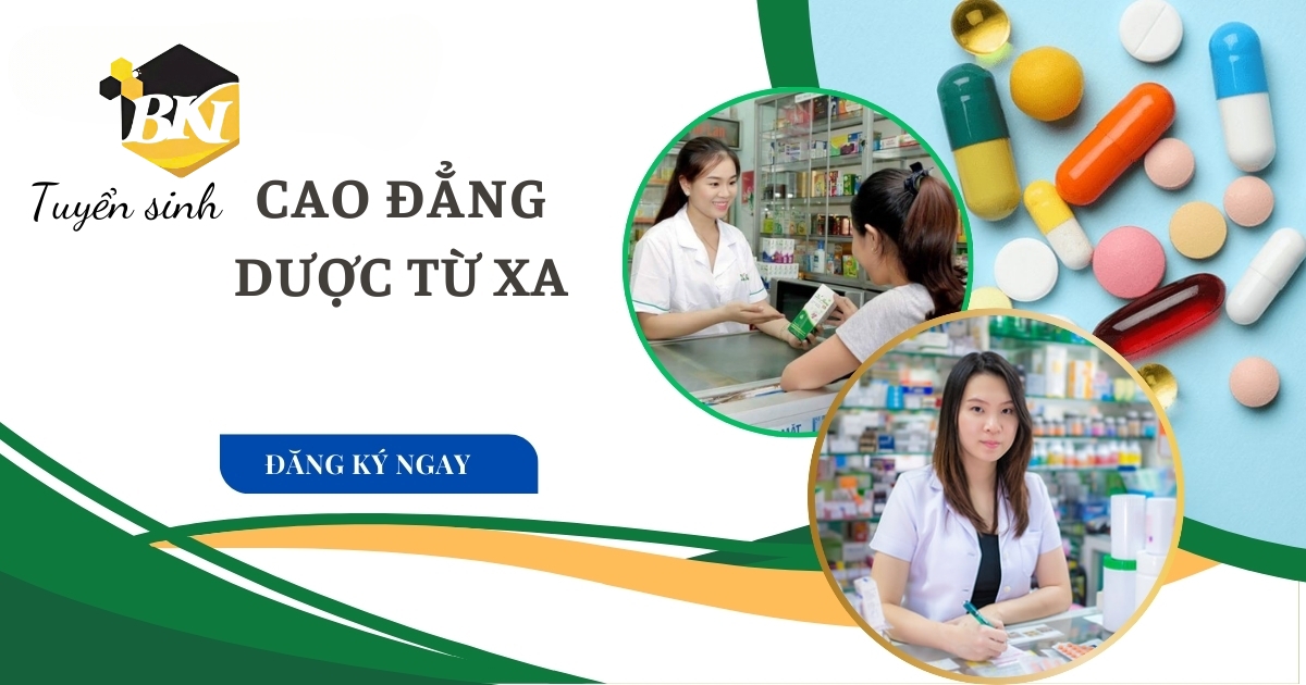 Tuyển sinh Cao đẳng dược từ xa