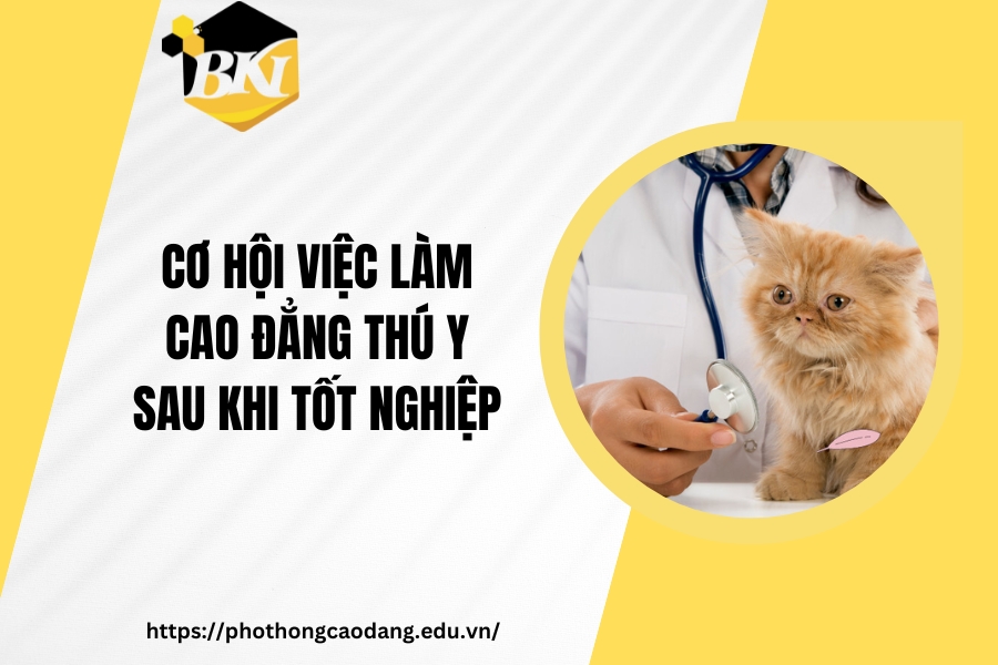 Cơ hội việc làm Cao đẳng Thú y sau khi tốt nghiệp
