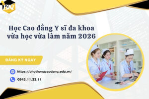 Học Cao đẳng Y sĩ đa khoa vừa học vừa làm năm 2026