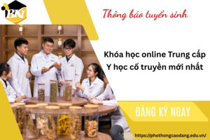 Khóa học online Trung cấp Y học cổ truyền mới nhất
