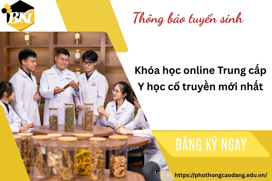 Khóa học online Trung cấp Y học cổ truyền mới nhất