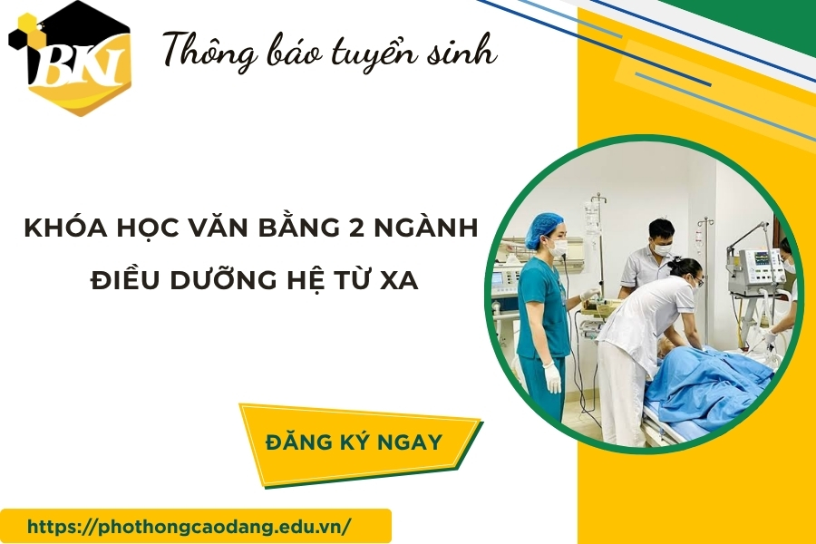 Khóa học Văn bằng 2 ngành Điều dưỡng hệ Từ xa 9 Khóa học Văn bằng 2 ngành Điều dưỡng hệ Từ xa
